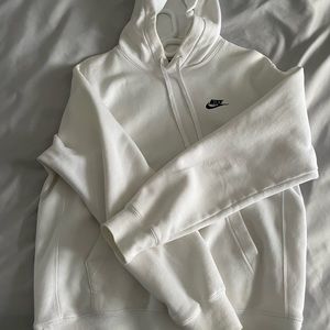 Nike Sportswear Club Fleece Hoodie White